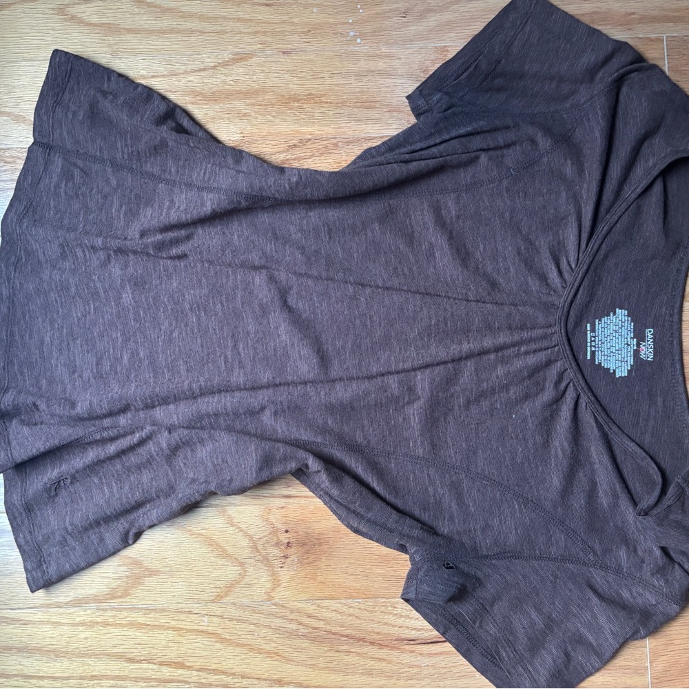 Danskin Dark Brown Tee